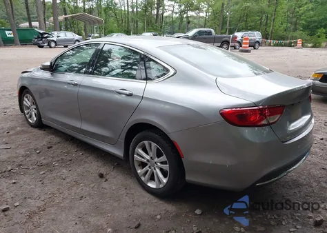 2015 Chrysler 200 Limited z USA, uszkodzony, nr VIN 1C3CCCAB7FN586489